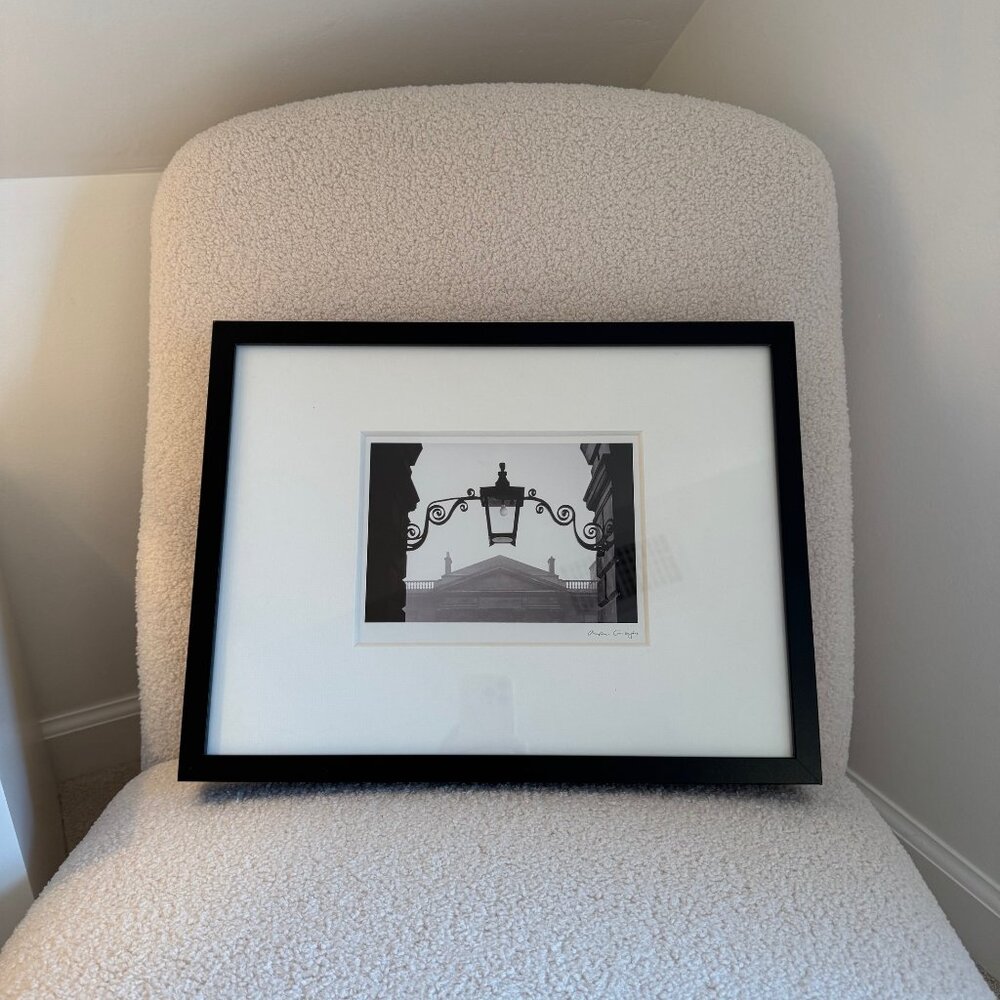 Framed IKEA Black & White Picture - B